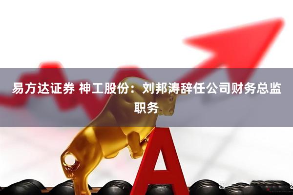 易方达证券 神工股份：刘邦涛辞任公司财务总监职务