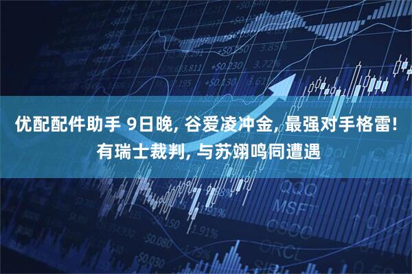 优配配件助手 9日晚, 谷爱凌冲金, 最强对手格雷! 有瑞士裁判, 与苏翊鸣同遭遇